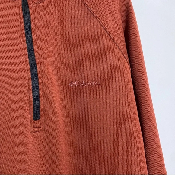 Columbia men’s quarter zip up fleece outerwear long sleeves jacket. - Picture 6 of 12